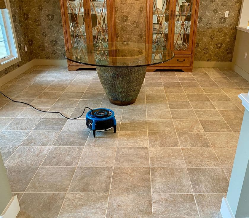 Tile and grout cleaning and sealing in a house in Monmouth County NJ